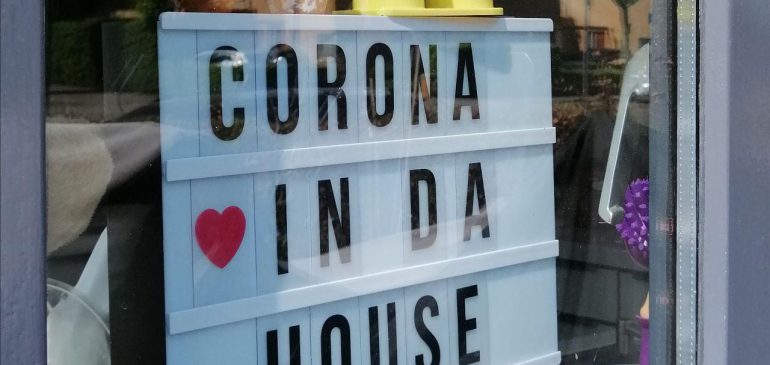 Corona weer thuis